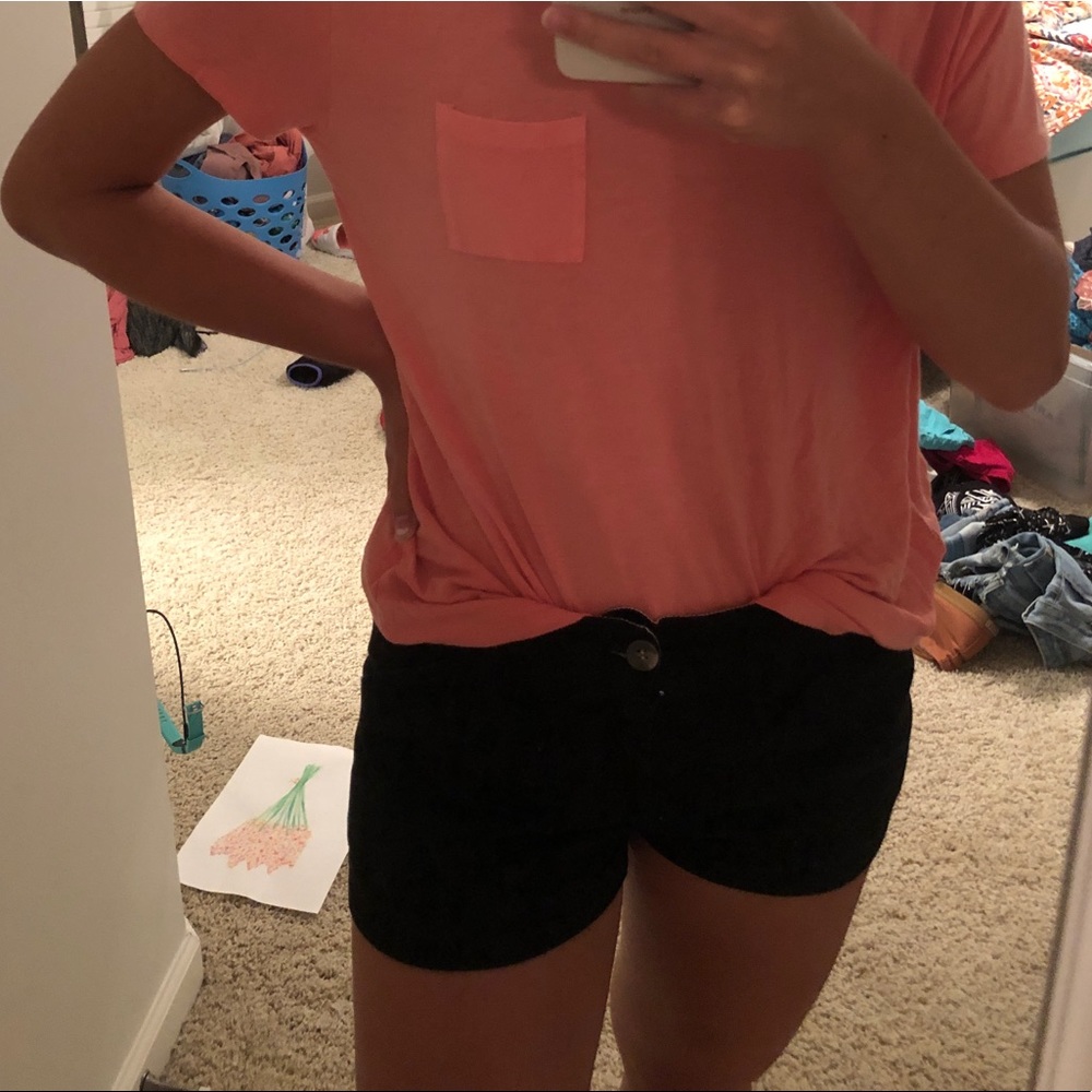 Love culture black shorts